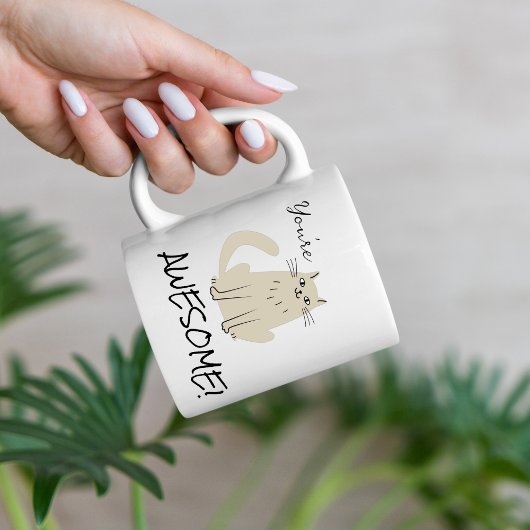 Je bent Geweldige Cat Appreciation Koffiemok