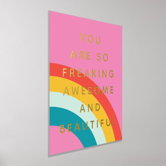 Je bent Geweldige Folie Afdrukken (Laagn)