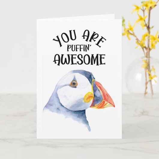 je bent geweldige kaart (Gele Bloem)