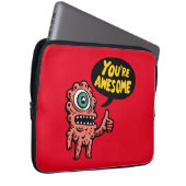 Je bent Geweldige Laptop Sleeve (Voorkant Rechts)