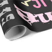 Je bent Geweldige! Naam Woorden vun Gift Wrap Cadeaupapier (Rol Hoek)