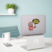 Je bent Geweldige Sticker (Laptop op bureau)