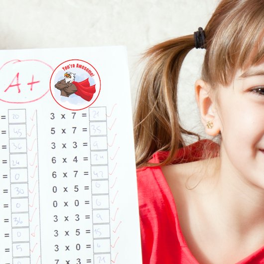 Je bent Geweldige! Super Eagle Sticker