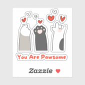 Je bent geweldige | vervelend sticker (Vel)