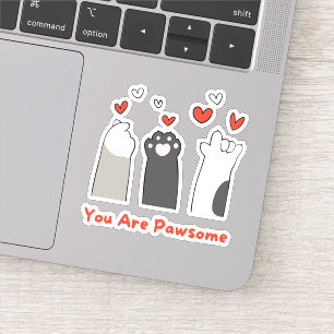 Je bent geweldige vervelend sticker