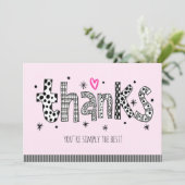 Je bent gewoon de beste bedankkaart (Staand voorkant)