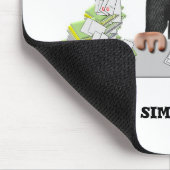 Je bent gewoon de beste .persoonlijke tekst muismat (Hoek)