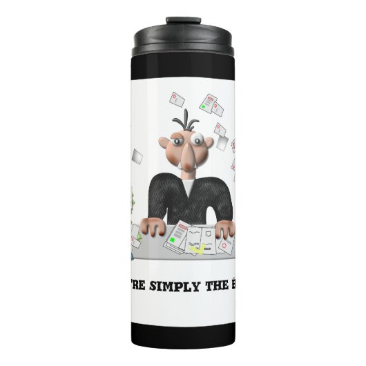 Je bent gewoon de beste .persoonlijke tekst thermosbeker (Voorkant)