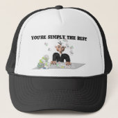 Je bent gewoon de beste .persoonlijke tekst trucker pet (Voorkant)