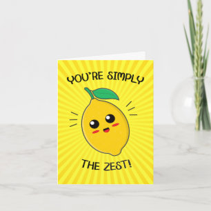 Je bent gewoon de beste Valentijnsdag voedsel grap Kaart