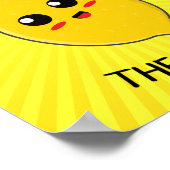 Je bent gewoon de druppel van het eten. poster (Hoek)