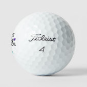 'Je bent gewoon Meow-gisch' Cadeau voor kattenlief Golfballen (Logo)