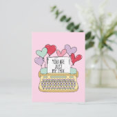 Je bent gewoon mijn type Schattigee Valentijnsdag Briefkaart (Staand voorkant)