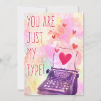 Je bent gewoon mijn Type Valentijnsdag Card