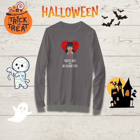 "Je bent gewoon niet mijn bloedgroep" grappige vam T-shirt