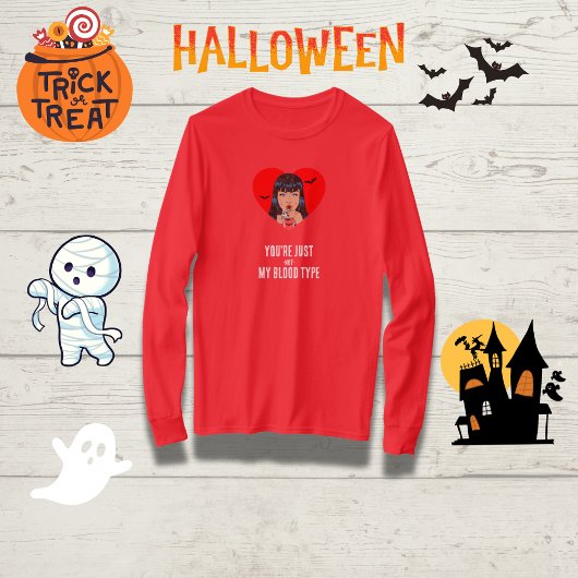 "Je bent gewoon niet mijn bloedgroep" grappige vam T-shirt