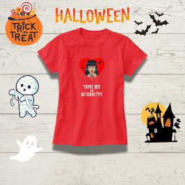 "Je bent gewoon niet mijn bloedgroep" grappige vam T-shirt