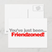 Je bent gewoon vriendinnetje, schattige meid jonge briefkaart (Voorkant / Achterkant)