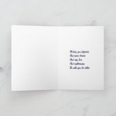 Je bent gezegend-oom-kaarten feestdagen kaart (Binnen)