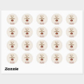 Je bent GOBBLED CadeauLabels geweest Ronde Sticker (Vel)