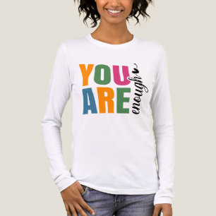 Je Bent Goed Genoeg Inspirerend Tri-Blend Shirt