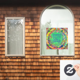 Je bent goed genoeg “Inspirivity” Raamsticker