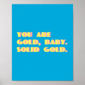 Je bent gouden Baby Poster (Voorkant)
