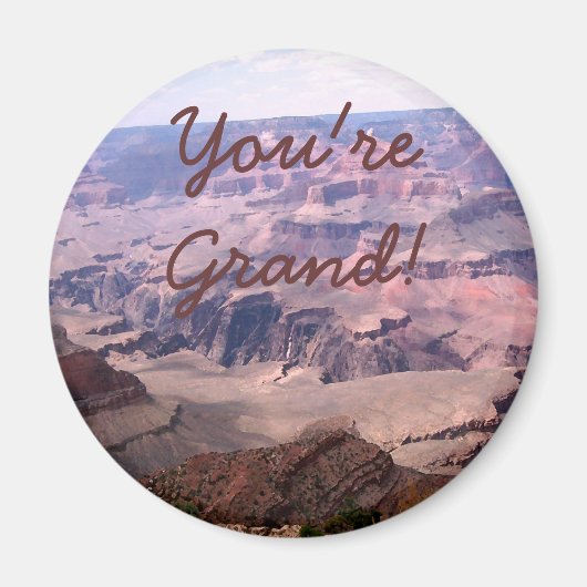 Je bent Grand (Canyon) Magnet (Voorkant)
