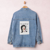 Je bent grappig denim jacket (Hangar)