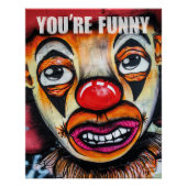 Je bent grappig perfect poster (Voorkant)