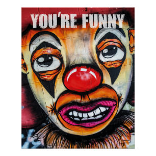 Je bent grappig perfect poster