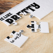 Je bent  - Grappige bruidsmeisje voorstel foto Legpuzzel (Zijkant)