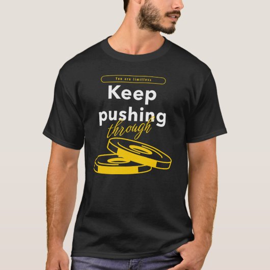 Je bent grenzeloos t-shirt (Voorkant)