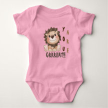 Je bent Grreat Cute Lion Baby Baby Bodysuit