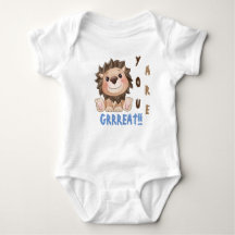 Je bent Grreat Cute Lion Baby Bodysuit