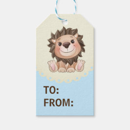 Je bent Grreat Cute Lion Baby Boy Cadeaulabel