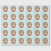 Je bent Grreat Cute Lion Baby Boy Cadeaupapier (Vlak)