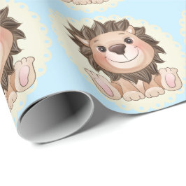 Je bent Grreat Cute Lion Baby Boy Cadeaupapier