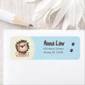 Je bent Grreat Cute Lion Baby Boy Etiket (Insitu)