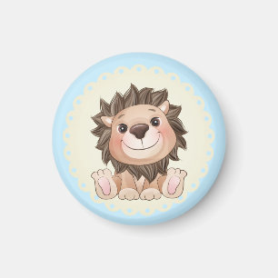 Je bent Grreat Cute Lion Baby Boy Magneet
