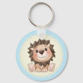 Je bent Grreat Cute Lion Baby Boy Sleutelhanger (Achterkant)