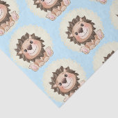 Je bent Grreat Cute Lion Baby Boy Tissuepapier (Detail)
