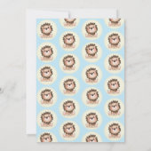 Je bent Grrreat Schattige Leeuw Baby Jongen  Kaart (Achterkant)