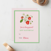 Je bent heel lief Happy Valentijnsdag Mini Notitie Notitiekaartje (Voorkant / Achterkant in situ)