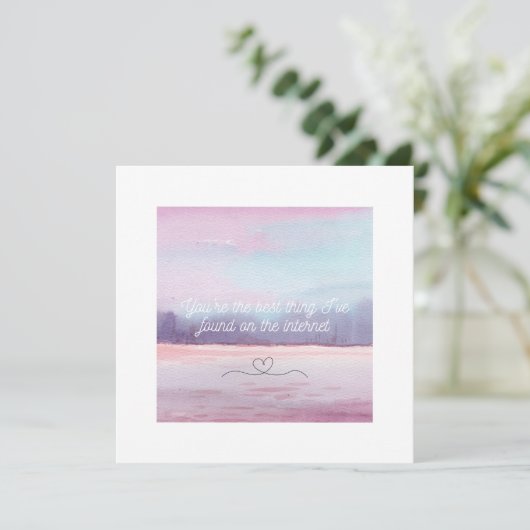 Je bent het beste wat ik op internet heb gevonden. (Staand voorkant)