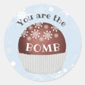 Je bent het Bomb Hot Chocolate Bomb Label (Voorkant)