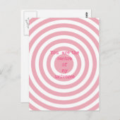 Je bent het centrum van mijn universum - Romantic  Briefkaart (Voorkant / Achterkant)