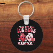 Je bent het glijmiddel naar mijn dub cvicu verplee sleutelhanger (Voorkant)