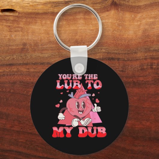 Je bent het glijmiddel voor mijn dub cvicu verplee sleutelhanger (Voorkant)