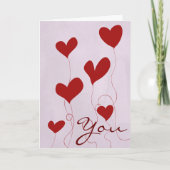 Je bent het licht feestdagen kaart (Voorkant)